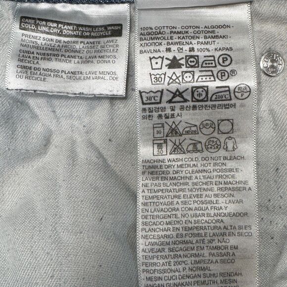 Levis 527 Slim Fit Bootcut Jeans Mens 33x32 Cotton Med Wash Blue Denim Western - Picture 6 of 12